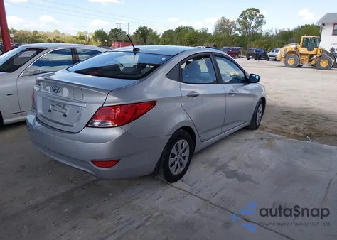 2016 Hyundai Accent Se из США, поврежденный, VIN KMHCT4AE9GU080855